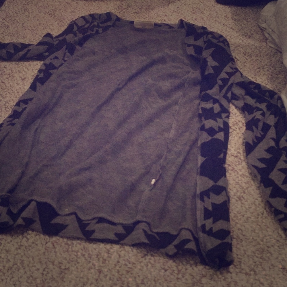 Southwestern Print Cardigan